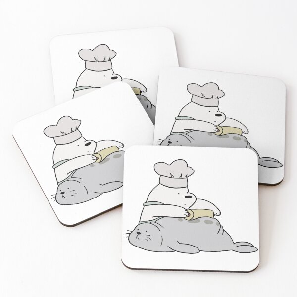 Item preview, Ice Bear and Seal designed and sold by jenarosy.