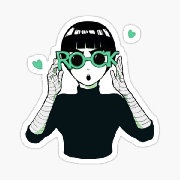 Farewell To The Legend Rock Lee #Funny Sticker