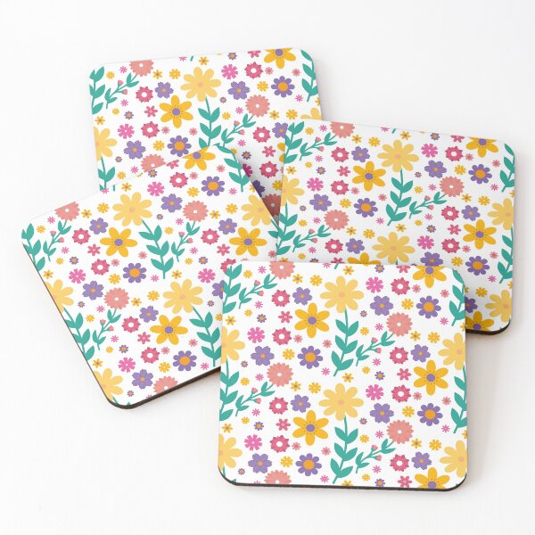 Aperçu de l'œuvre Motif floralart, fleurs gaies créée et vendue par Funny-Vintage.