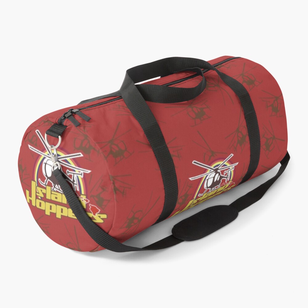 Island Hoppers Magnum style in red Duffle Bag