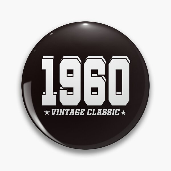 Item preview, classic Vintage 1960 - 60th Birthday Gift idea  designed and sold by Majesticoo.