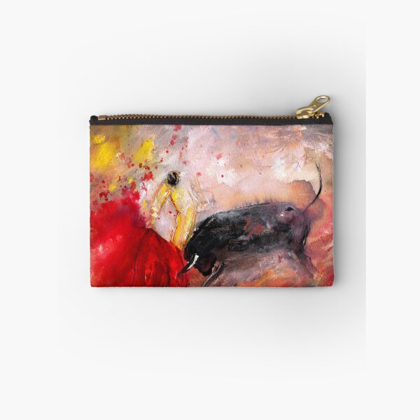 Item preview,  Pintura en colores pastel y tinta de una escena taurina en estilo impresionista expresionista designed and sold by Goodaboom.
