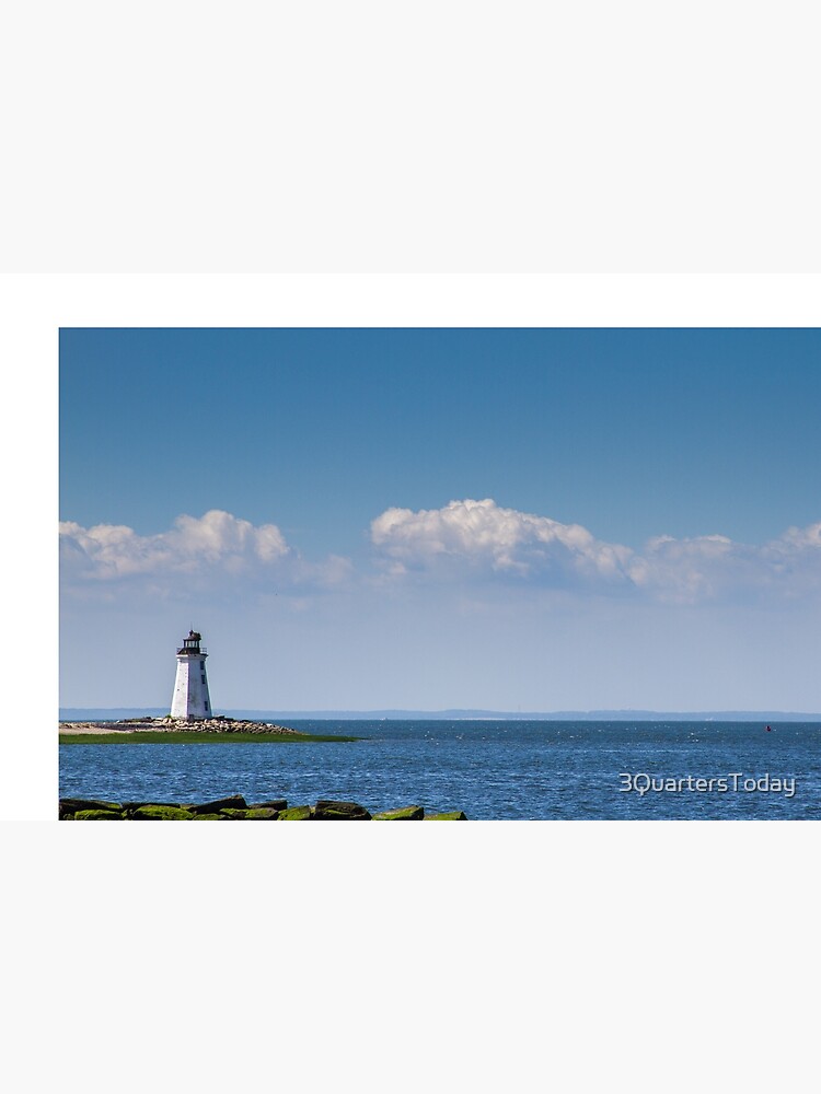 "New England Lighthouses Connecticut Coast" Art Print for Sale by