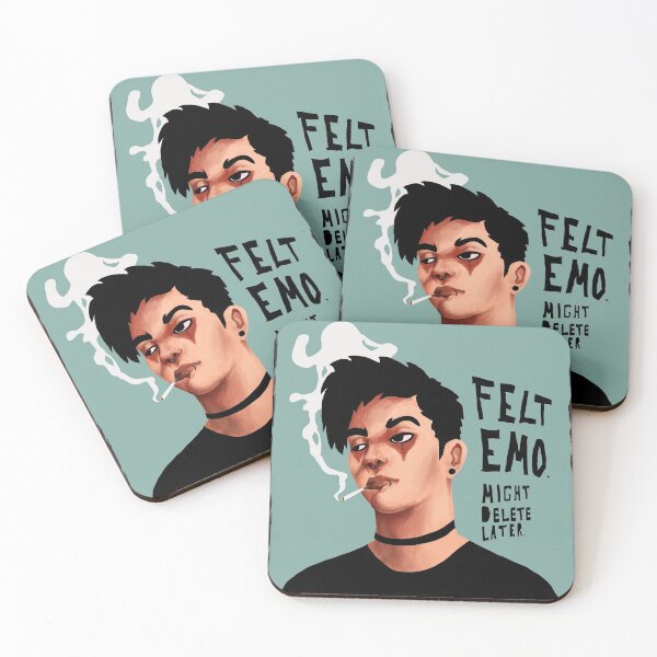 Item preview, Felt Emo. Might delete later. designed and sold by MickTilio.