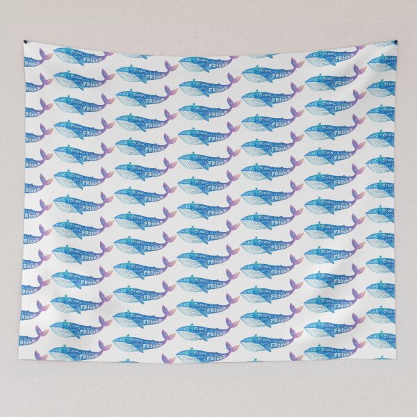 Item preview, Watercolor whale - King of ocean designed and sold by 1enchik.