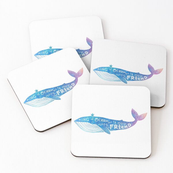 Item preview, Watercolor whale - King of ocean designed and sold by 1enchik.