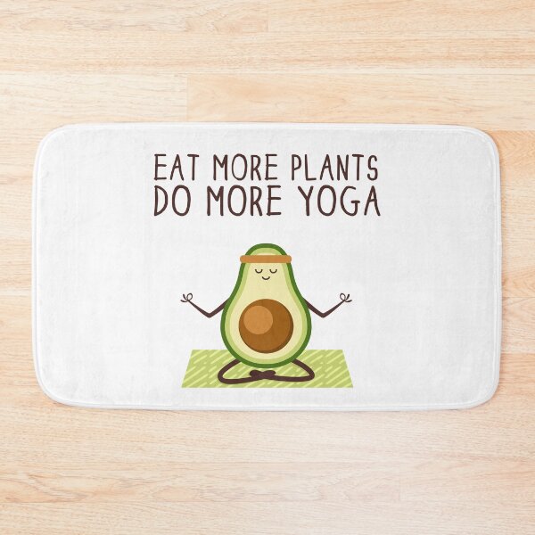 Item preview, Avocado Yoga "Eat More Plants Do More Yoga" designed and sold by MA DESIGNS.