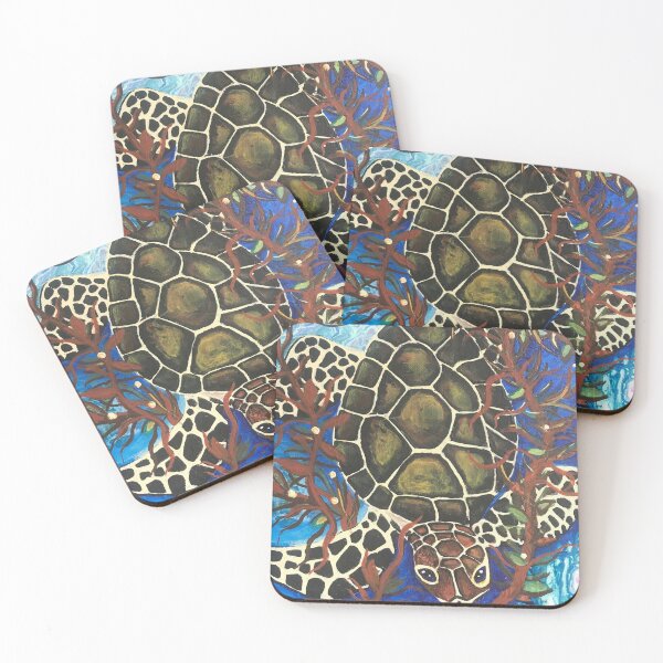 Item preview, Sea Turtle with Kelp designed and sold by FinkLovesArt.