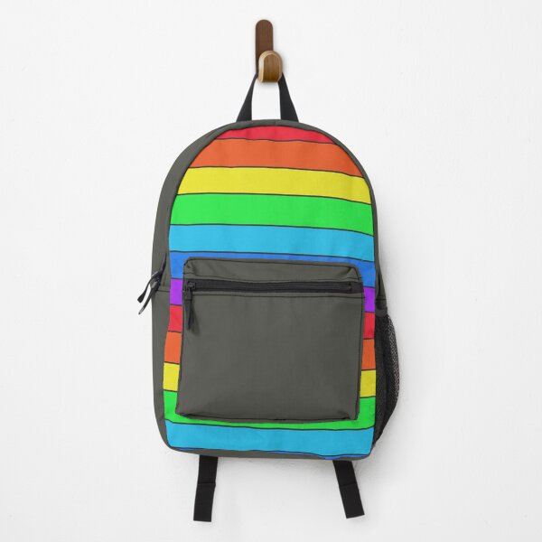 Item preview, colorful stripes - rainbow designed and sold by ZiphGames.