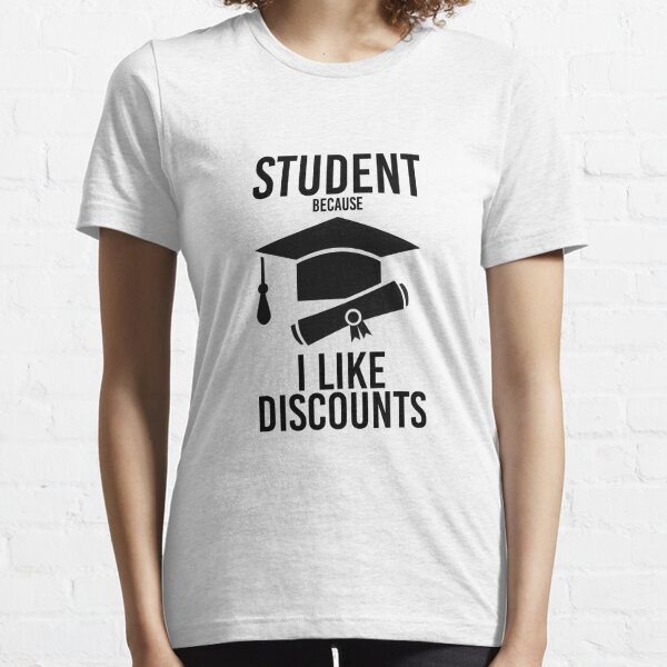 Student Discount Merch Gifts for Sale Redbubble