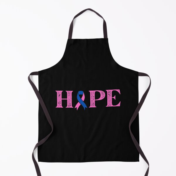 Item preview, Hope Text Pink & Blue Awareness Ribbon Design designed and sold by Gramsta.