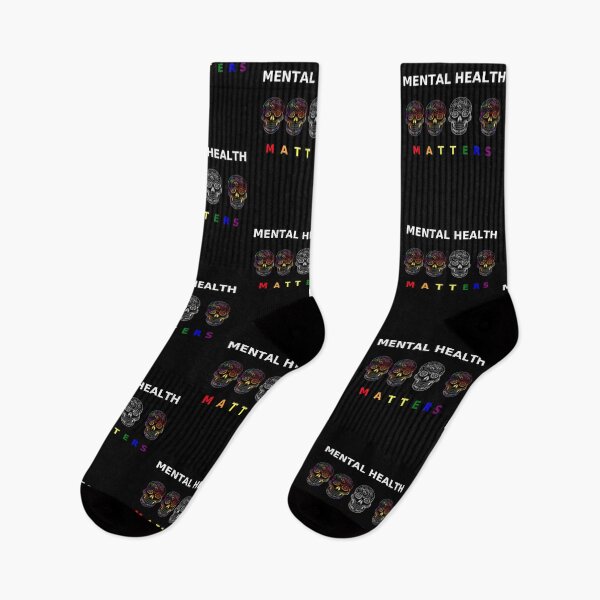 Item preview, Mental Health Matters Awareness Skeleton LGBT Tie Dye Rainbow designed and sold by inmyzone.