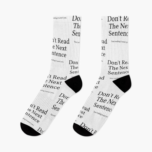 Item preview, Don't Read The Next Sentence designed and sold by Enid Guinn.
