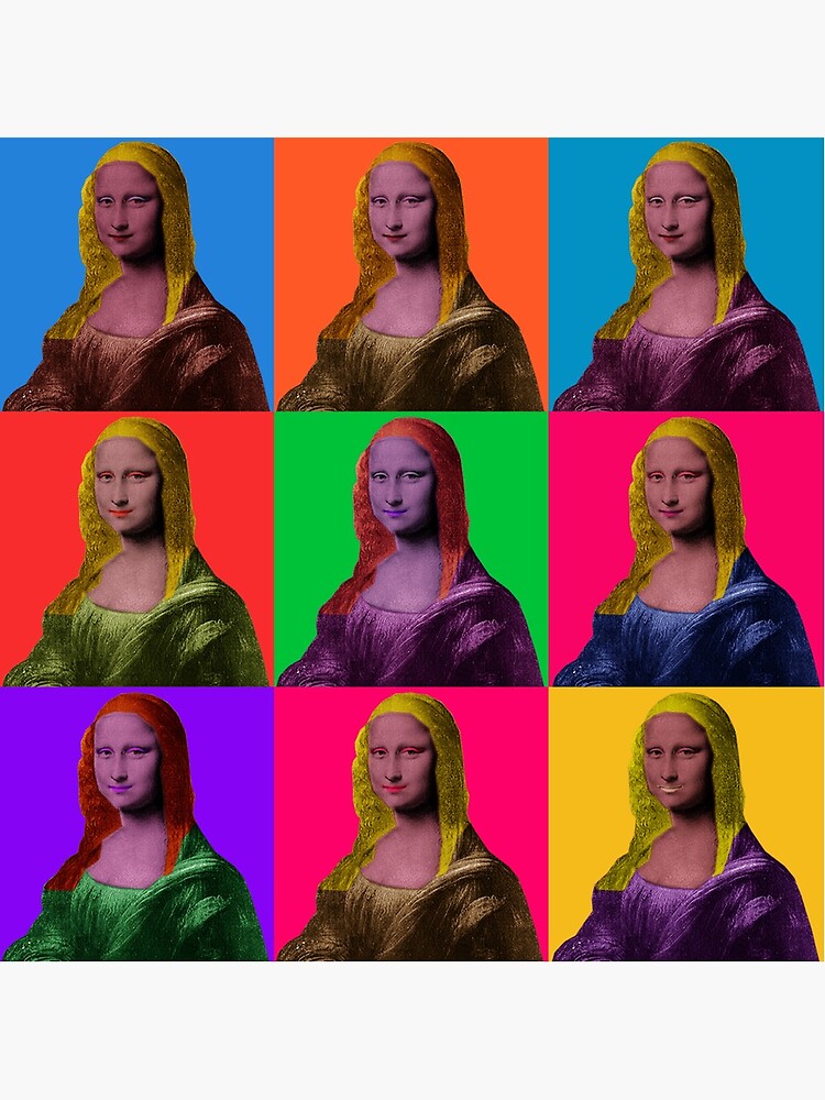 bearbrick andy warhol double mona lisa