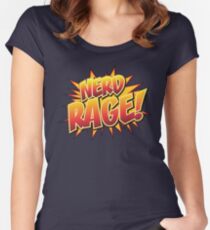 NERD RAGE! Women's Fitted Scoop T-Shirt