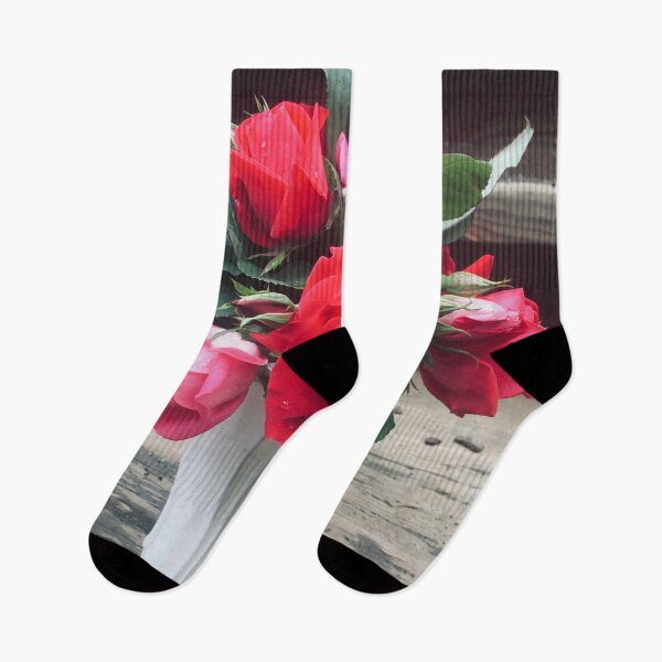 Item preview, Pink and Red Roses Bouquet  designed and sold by abigail-hempell.