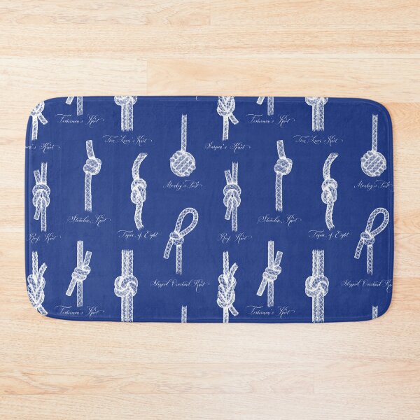 Item preview, Nautical Knots (Navy and White) designed and sold by illucalliart.