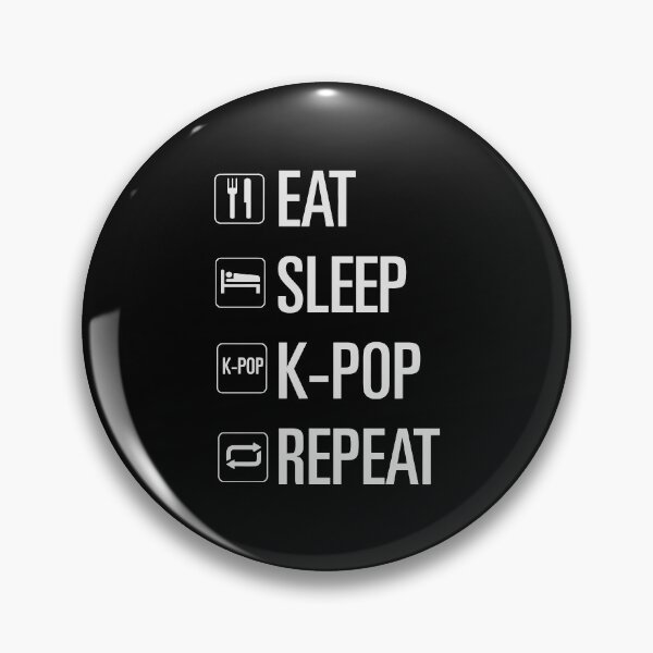 Item preview, eat, sleep, k pop, repeat designed and sold by Sofiyaq046.