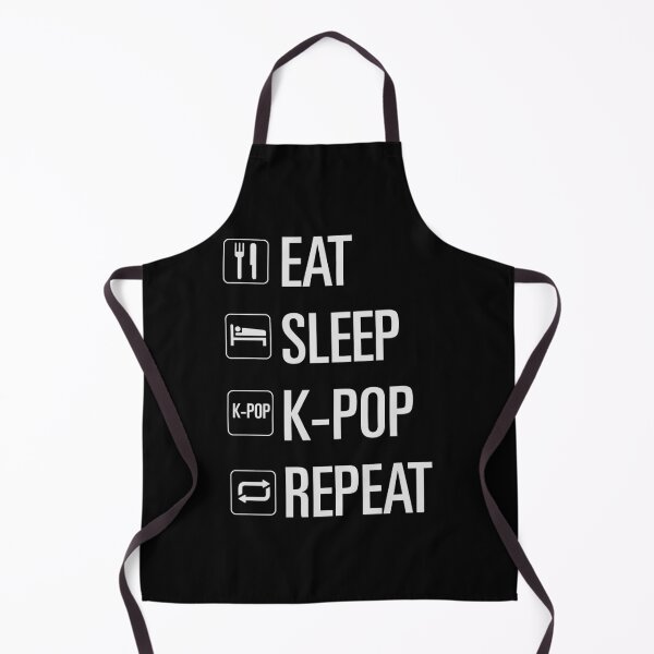 Item preview, eat, sleep, k pop, repeat designed and sold by Sofiyaq046.