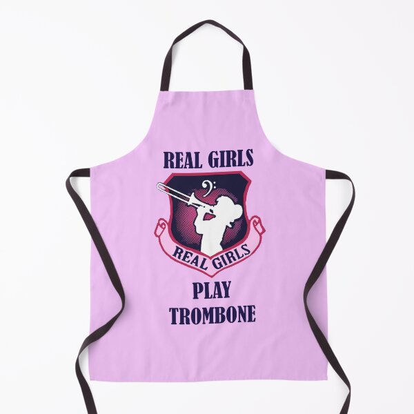 Item preview, Real Girls Play Trombone designed and sold by Havocgirl.