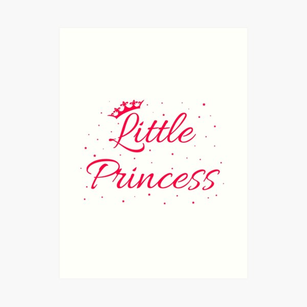 Little Princess Art Print