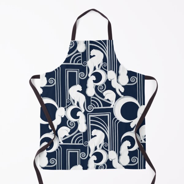 Item preview, Deco Gatsby Panthers // navy and silver designed and sold by SelmaCardoso.