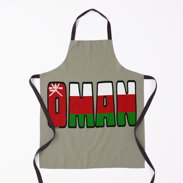 Item preview, Oman Font With Omani Flag designed and sold by Havocgirl.