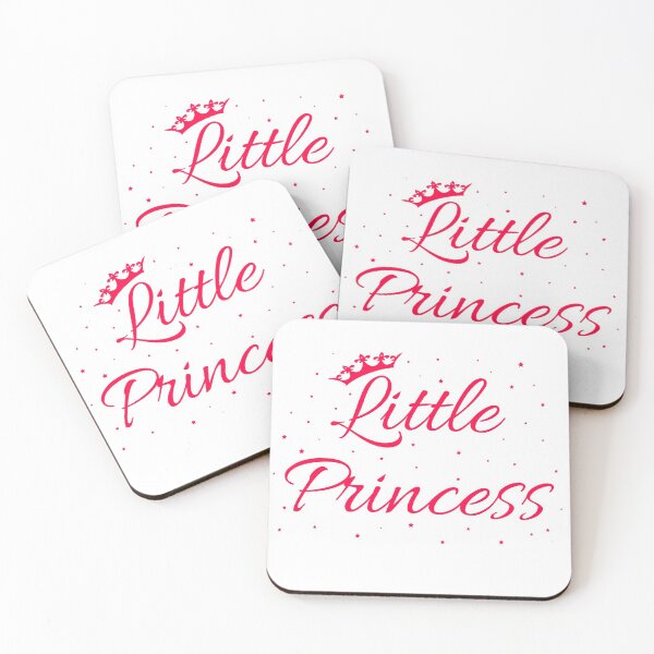 Little Princess Coasters (Set of 4)