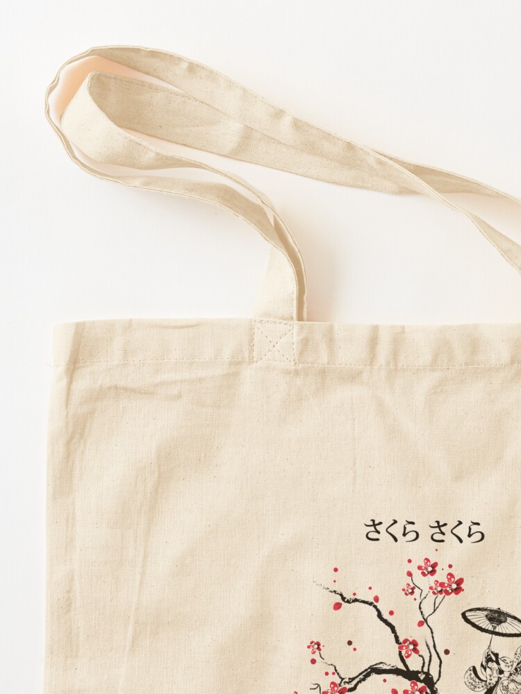 【Idang Club】 Sakura tote bag Japan Tote Bag, Sakura Flowers, Japanese Cherry Trees