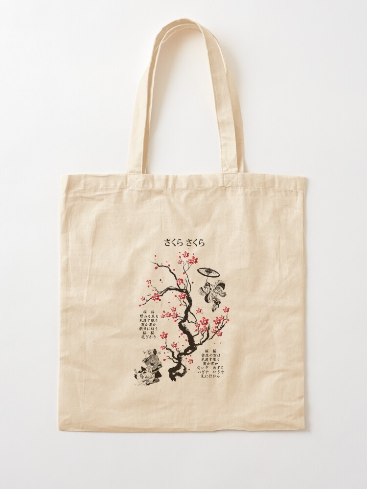 【Idang Club】 Sakura tote bag Japanese Tote Bag Sakura | Japan Avenue