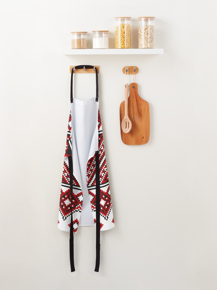Alternate view of #Ukrainian #Embroidery, #CrossStitch, #Pattern Apron