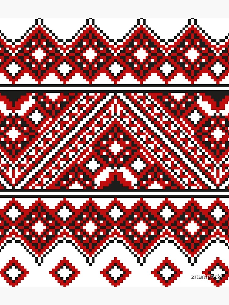 #Ukrainian #Embroidery, #CrossStitch, #Pattern by znamenski