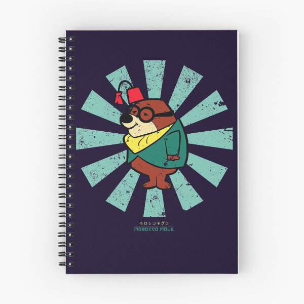 Item preview, Morocco Mole Retro Japanese Secret Squirrel designed and sold by Nova5.