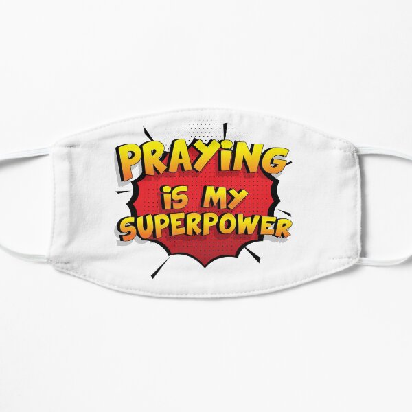Praying est mon cadeau super design Praying dr�le Masque sans plis