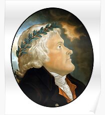 Präsident Thomas Jefferson Poster