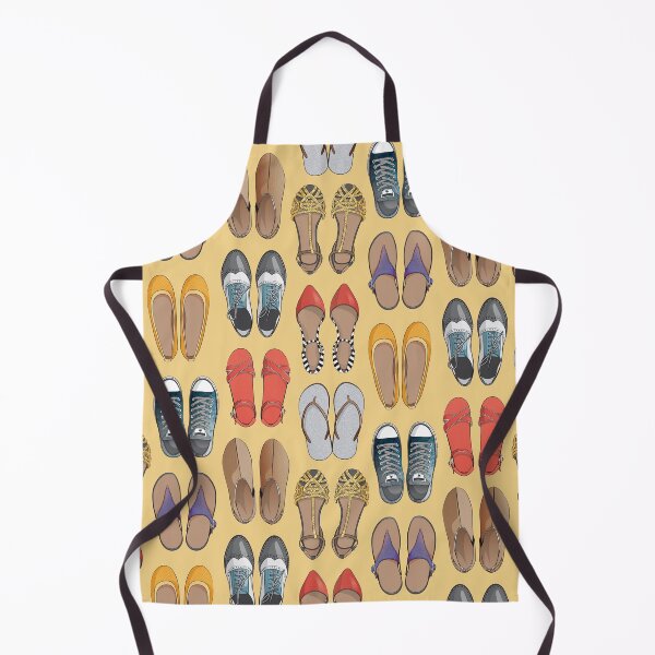 Item preview, Hard choice // shoes on yellow background designed and sold by SelmaCardoso.