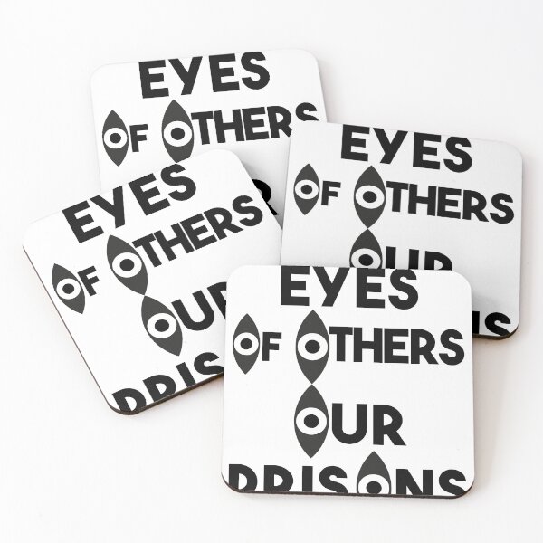 Item preview, The Eyes of Others Our Prisons Virginia Woolf Quote designed and sold by Dr-Faustus.