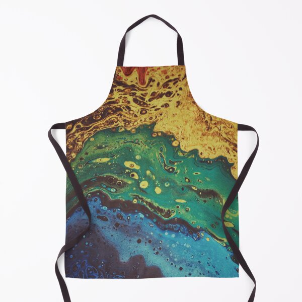 Item preview, Four Elements Acrylic Pouring Painting designed and sold by AHobbyAJob.