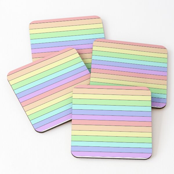 Item preview, colorful stripes - rainbow designed and sold by ZiphGames.