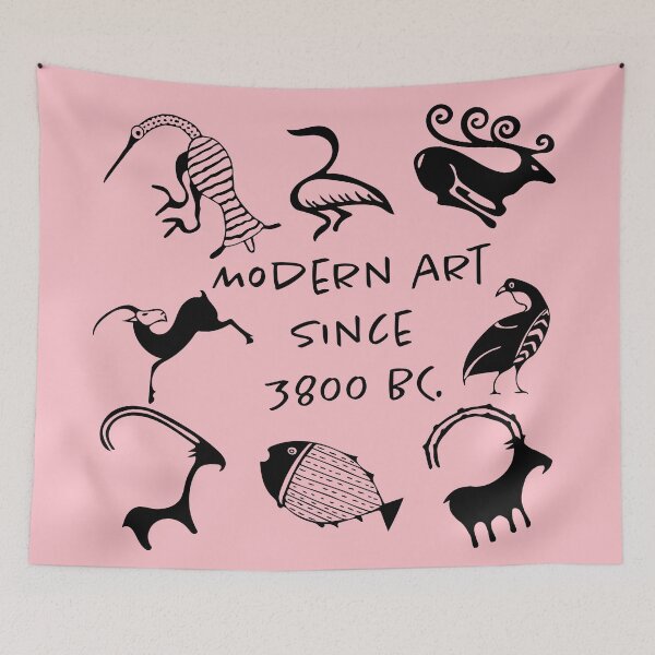Item preview, Archaic and Geometric Animal Motifs - Timeless Abstraction designed and sold by LeahHa.