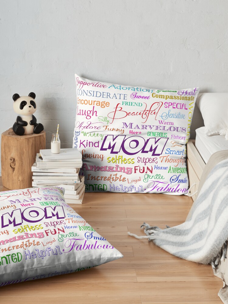 Alternate view of MOM Floor Pillow