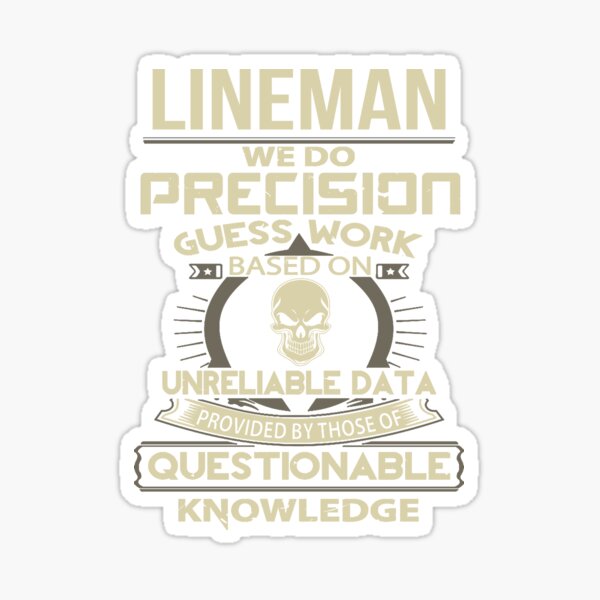 Item preview, lineman knowledge designed and sold by princegiri.