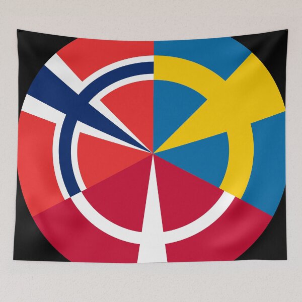 Item preview, Scandinavian Circle designed and sold by PetrolShop.