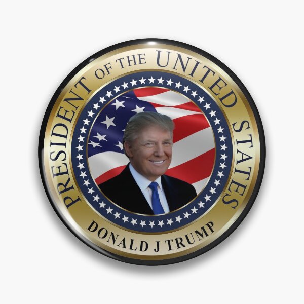 Donald J Trump Presidential Pin
