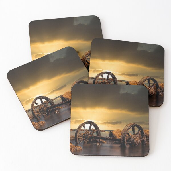 Item preview, Train Wheels on Chemical Beach designed and sold by John Stoves.