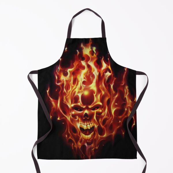 Item preview, Flaming Skull designed and sold by chuckirina.