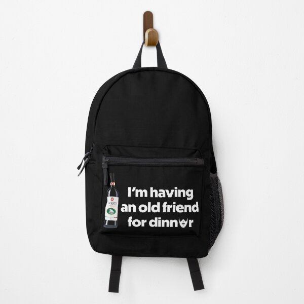 I'm having an old friend for dinner Backpack