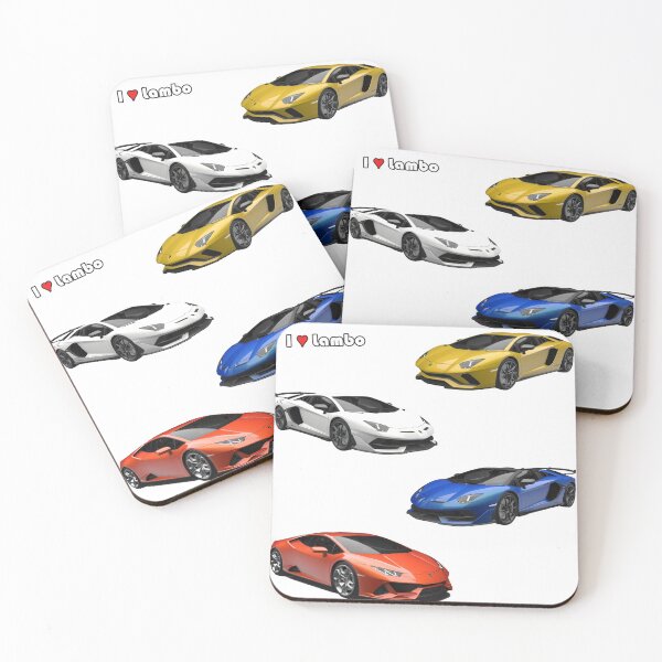 Item preview, Lambo Sticker Pack designed and sold by Stickers Bomb.