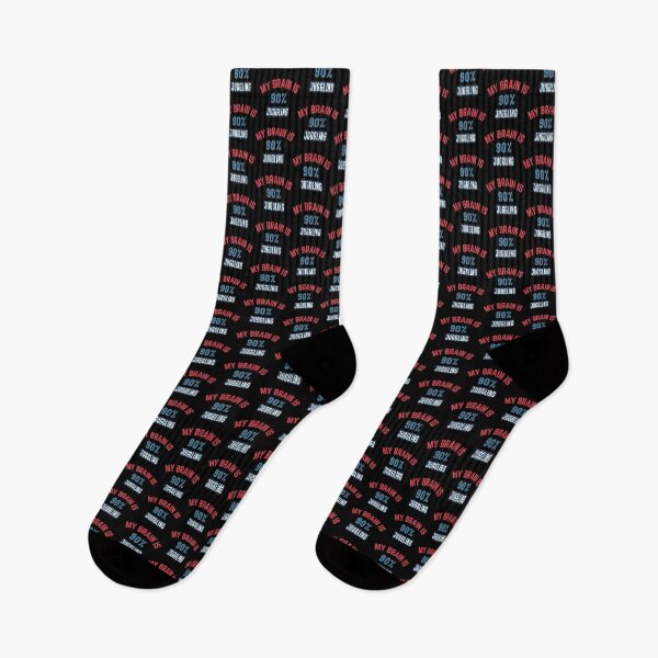 Item preview, My brain is 90% juggling designed and sold by bumperapparels.