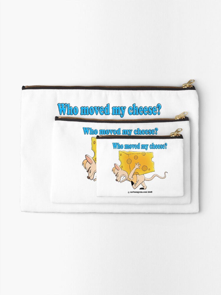 Alternate view of Who Moved My Cheese? Zipper Pouch